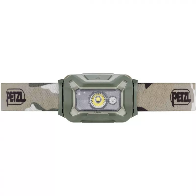 Lanterna frontal Petzl Aria 1 RGB Camouflage LED