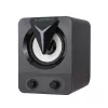 Altifalante Esperanza EGS107 2.1 USB LED 5 W preto
