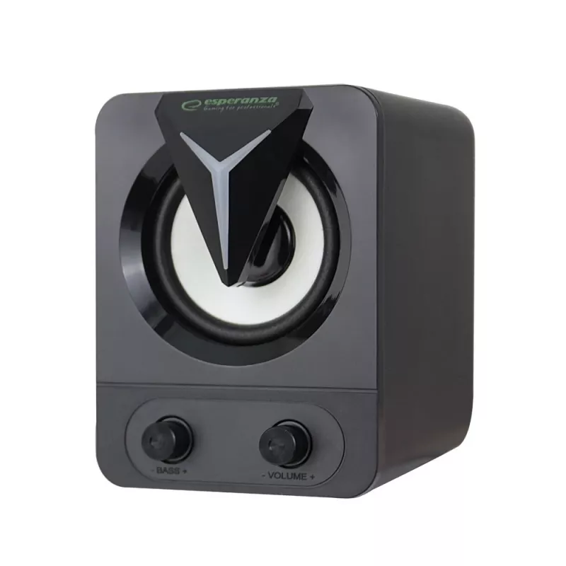 Altifalante Esperanza EGS107 2.1 USB LED 5 W preto