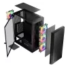 Caixa Logic ARAMIS ARGB MINIDI USB 3.0 preto
