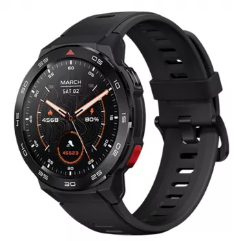 Mibro GS Pro smartwatch posicionamento GPS ecrã AMOLED HD de 1.43 polegadas 5ATM à prova de água chamadas Bluetooth desporto mulheres homens relógios inteligentes