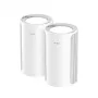 Cudy M11000 Tri-Band (2,4 GHz / 5 GHz / 6 GHz) Wi-Fi 7 (802.11be) branco 4 internas