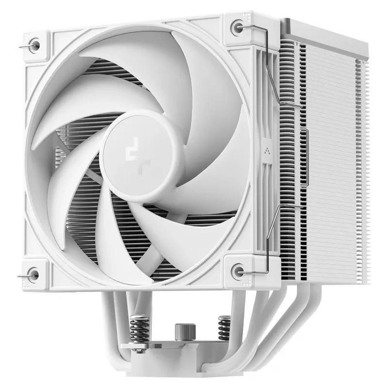 Dissipador de ar para processador DeepCool AK500 G2 WH, ventoinha de 120 mm, pressão de ar máx. 3,33 mmH2O, 117×129×159 mm, branco