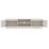 Móvel de TV MALWA 140 da top e shop – 1400×400×360 mm, laminado caxemira, 2 portas, 1 prateleira