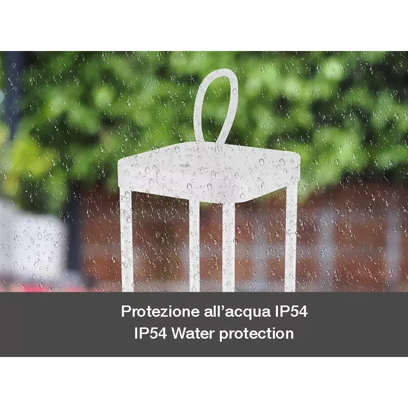 Lanterna recarregável Beper P207ILI101 — lanterna LED portátil branca, a pilhas