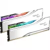 DIMM 32 GB DDR5-6000, memória RAM prateada, F5-6000J2836G16GX2-TR5S, Trident Z5 Royal RGB Silver, INTEL XMP
