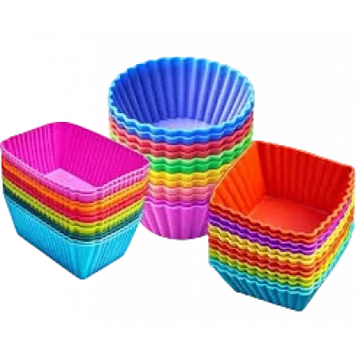 Forminhas e cápsulas de papel para bolos