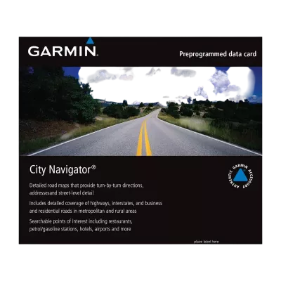 Software de mapas para navegação GPS