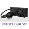 Refrigeração líquida all-in-one NZXT Kraken Plus 280 14 cm preto