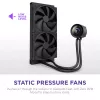 Refrigeração líquida all-in-one NZXT Kraken Plus 280 14 cm preto