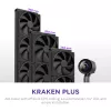 Refrigeração líquida all-in-one NZXT Kraken Plus 280 14 cm preto