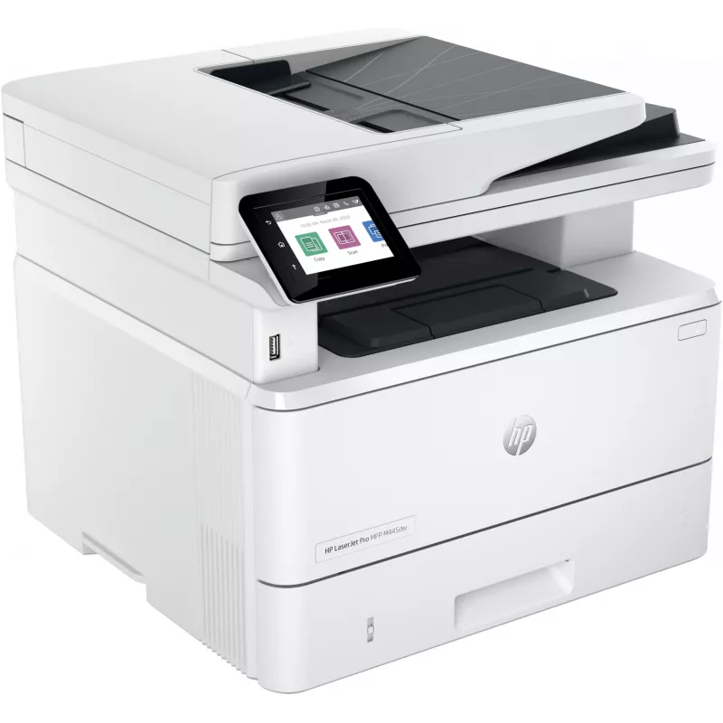 Impressora HP LaserJet Pro MFP 4102dw, laser, impressão monocromática, 1200 x 1200 DPI, A4, impressão direta, branco