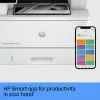 Impressora HP LaserJet Pro MFP 4102dw, laser, impressão monocromática, 1200 x 1200 DPI, A4, impressão direta, branco