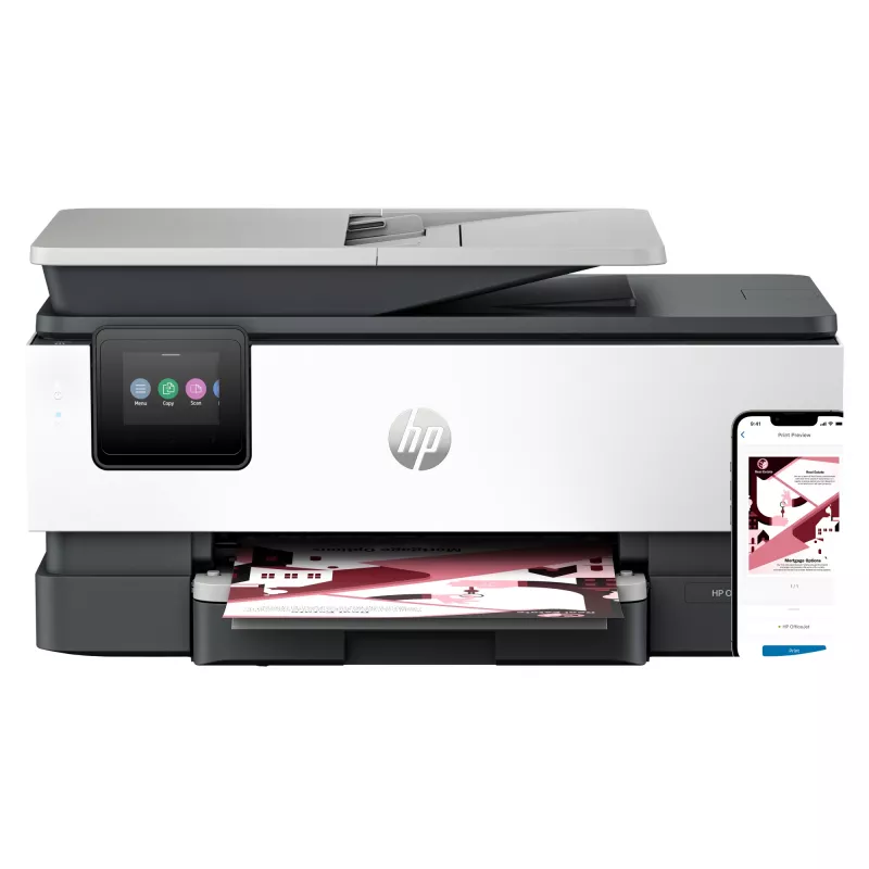 HP OfficeJet Pro 8122e impressora multifunções sem fios a cores, Instant Ink; impressão frente e verso