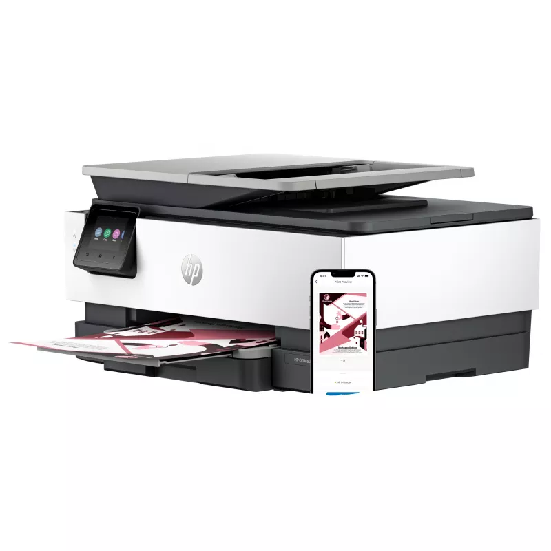 HP OfficeJet Pro 8122e impressora multifunções sem fios a cores, Instant Ink; impressão frente e verso