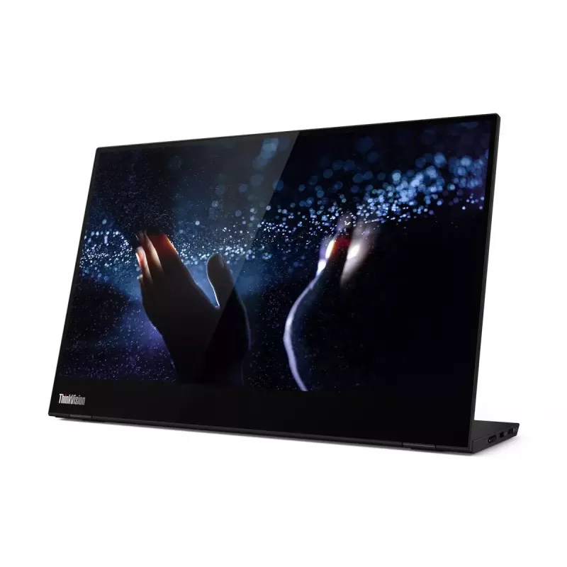 Lenovo ThinkVision M14t monitor de computador 35,6 cm (14 polegadas) 1920 x 1080 píxeis Full HD LED ecrã tátil preto