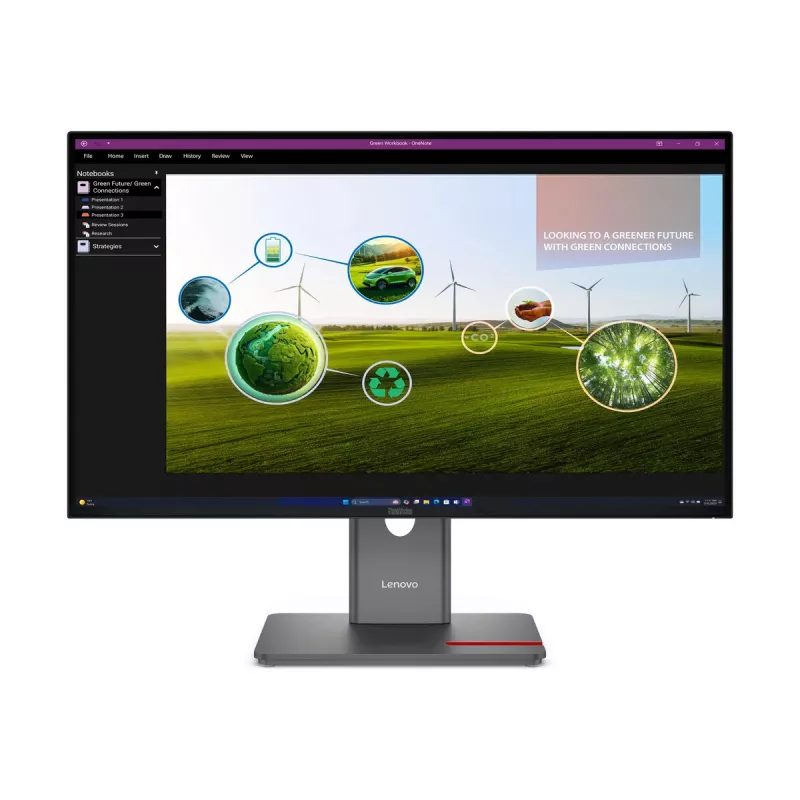 Monitor Lenovo ThinkVision P27Q-40 27 polegadas LED Quad HD 2560 x 1440