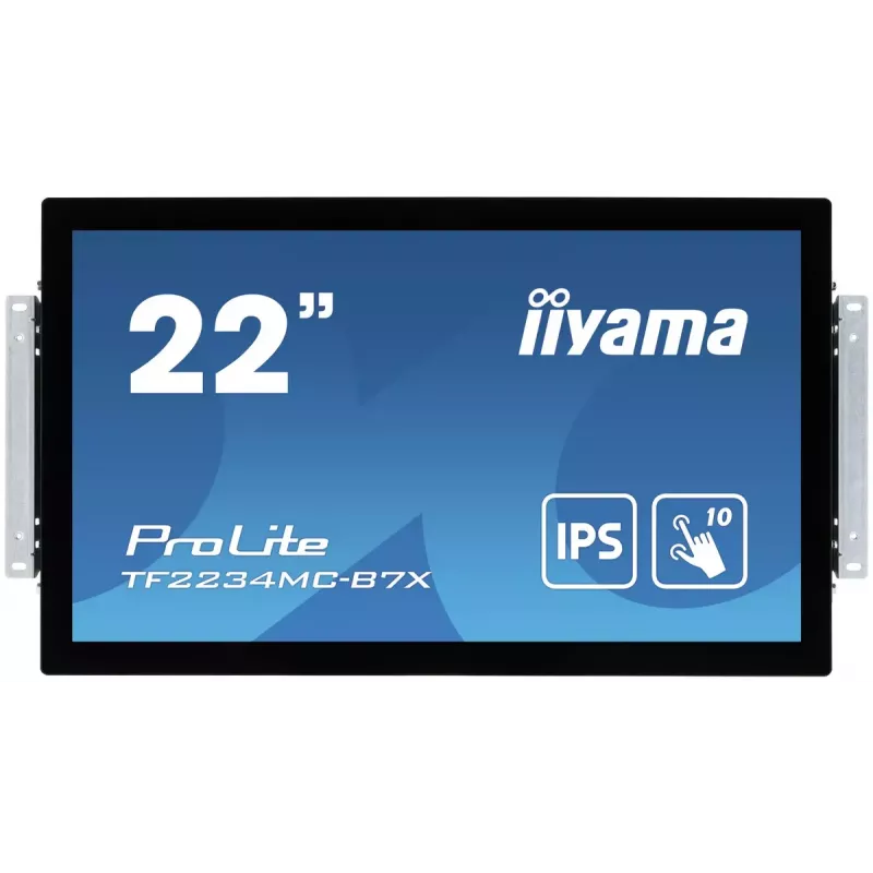 Monitor iiyama ProLite TF2234MC-B7X 54,6 cm (21,5 polegadas) 1920 x 1080 píxeis Full HD LED ecrã tátil multiuso preto