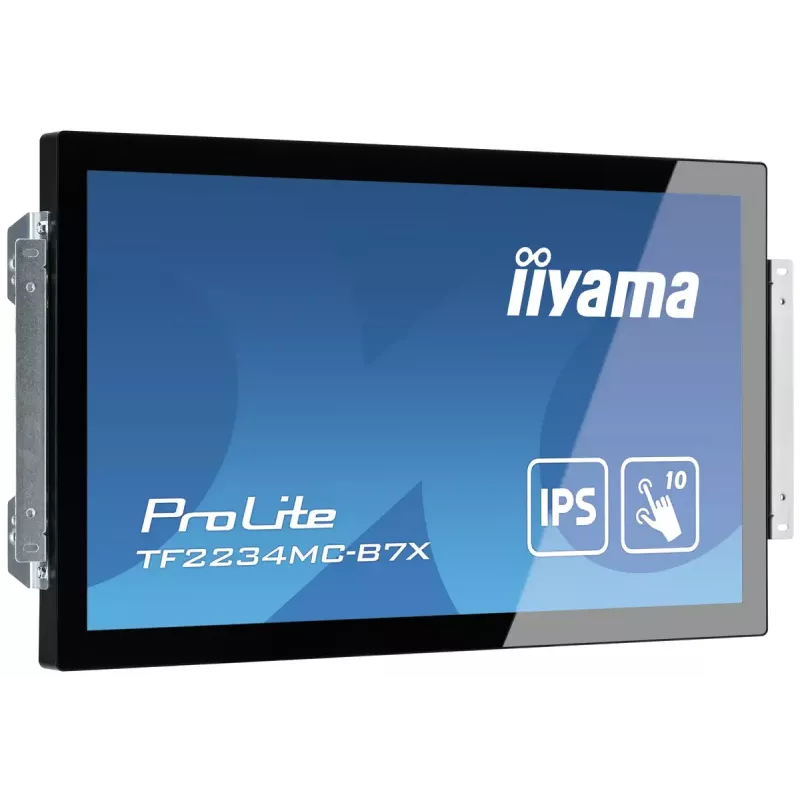 Monitor iiyama ProLite TF2234MC-B7X 54,6 cm (21,5 polegadas) 1920 x 1080 píxeis Full HD LED ecrã tátil multiuso preto