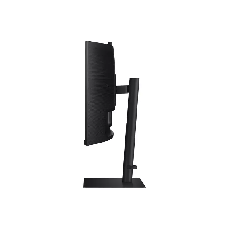 Monitor Samsung S65VC 34 polegadas UltraWide Quad HD 3440x1440 curvo VA LCD com USB-C PD 90W, altifalantes integrados, 100 Hz