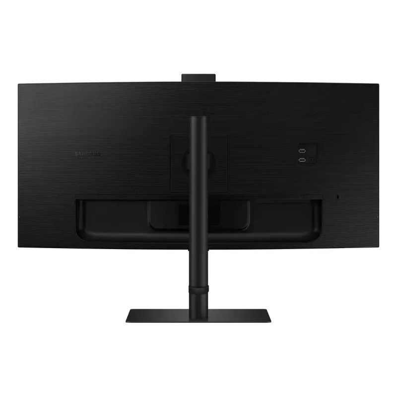 Monitor Samsung S65VC 34 polegadas UltraWide Quad HD 3440x1440 curvo VA LCD com USB-C PD 90W, altifalantes integrados, 100 Hz