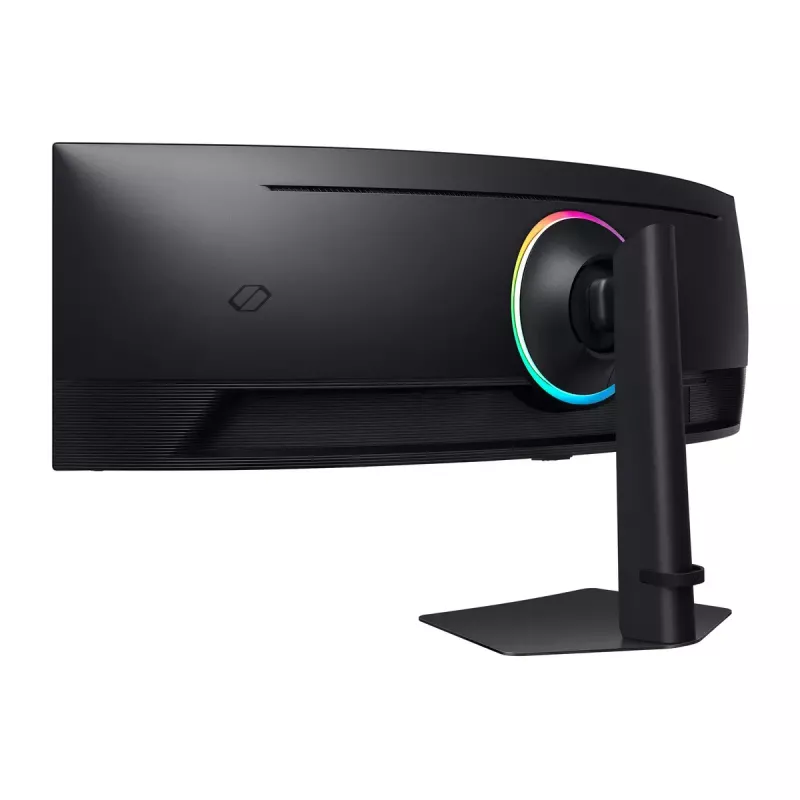 Monitor Samsung G95C 124,5 cm (49 polegadas) 5120 x 1440 pixels Dual QHD LED preto