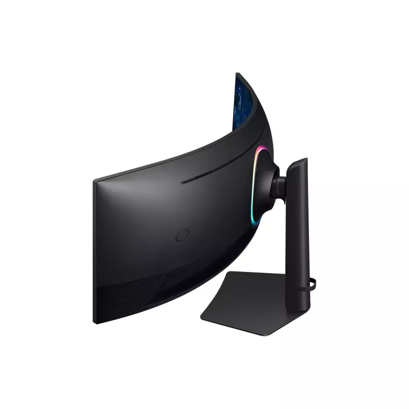 Monitor Samsung G95C 124,5 cm (49 polegadas) 5120 x 1440 pixels Dual QHD LED preto