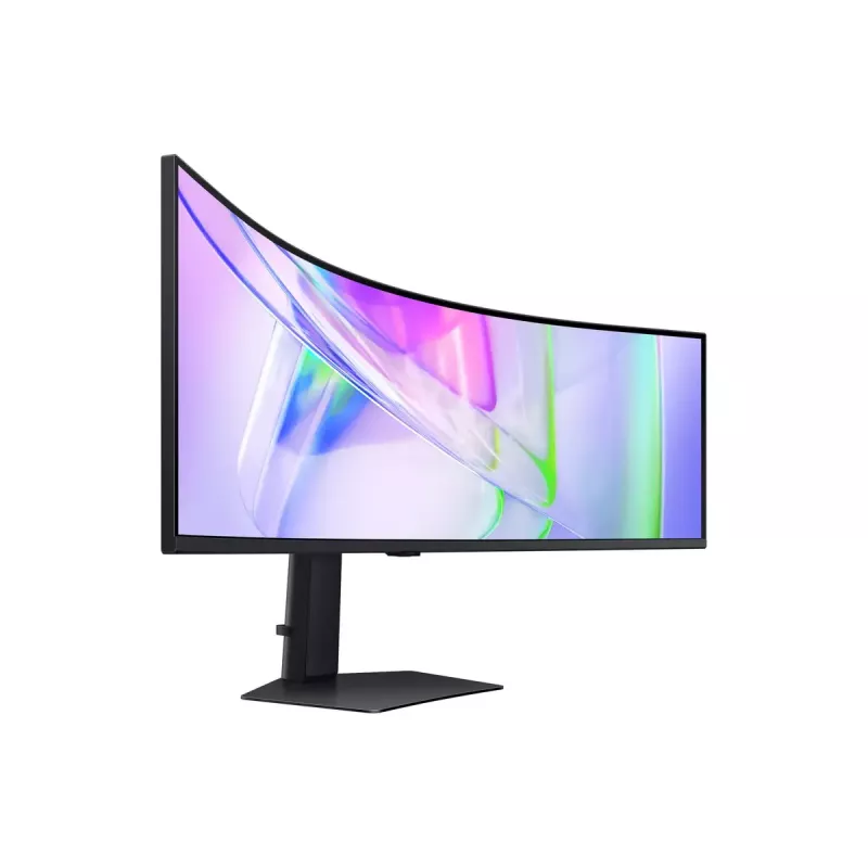Monitor Samsung S95UC 124,5 cm (49 polegadas) 5120 x 1440 pixels DQHD LCD preto