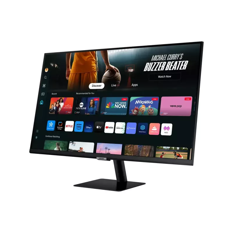 Monitor Samsung M70D 81,3 cm (32 polegadas) 3840 x 2160 pixels 4K Ultra HD LED preto