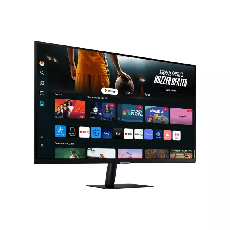 Monitor Samsung M70D 81,3 cm (32 polegadas) 3840 x 2160 pixels 4K Ultra HD LED preto