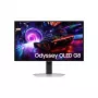 Monitor Samsung S32FG810SU 32 polegadas OLED 2160 x 3840 4K UHD, 0,03 ms, ângulo de visão 178°, VESA, altura ajustável, prateado