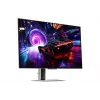 Monitor Samsung S32FG810SU 32 polegadas OLED 2160 x 3840 4K UHD, 0,03 ms, ângulo de visão 178°, VESA, altura ajustável, prateado