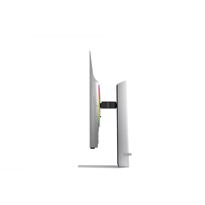 Monitor Samsung S32FG810SU 32 polegadas OLED 2160 x 3840 4K UHD, 0,03 ms, ângulo de visão 178°, VESA, altura ajustável, prateado