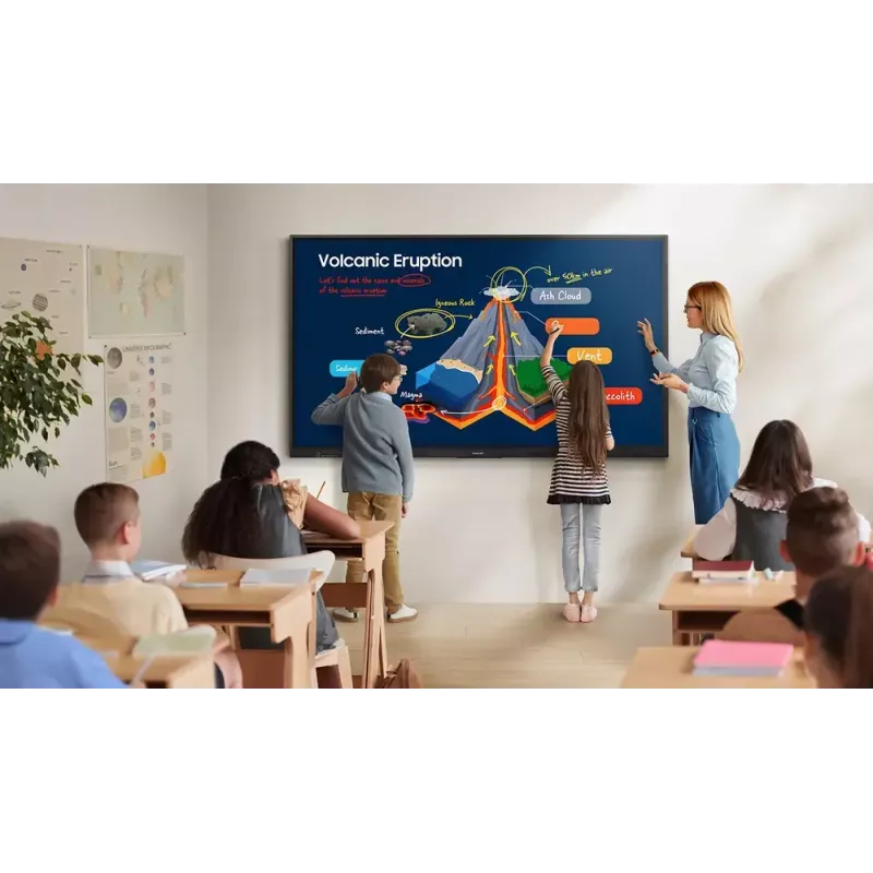 Monitor Samsung LH86WAFWLGCXEN 86 polegadas ecrã tátil 3840 x 2160