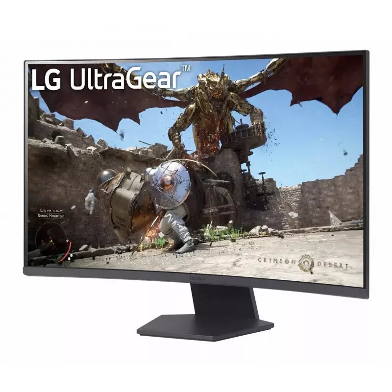 Monitor LG 32GS60QC-B 80 cm (31,5 polegadas) 2560 x 1440 pixels Quad HD LCD preto