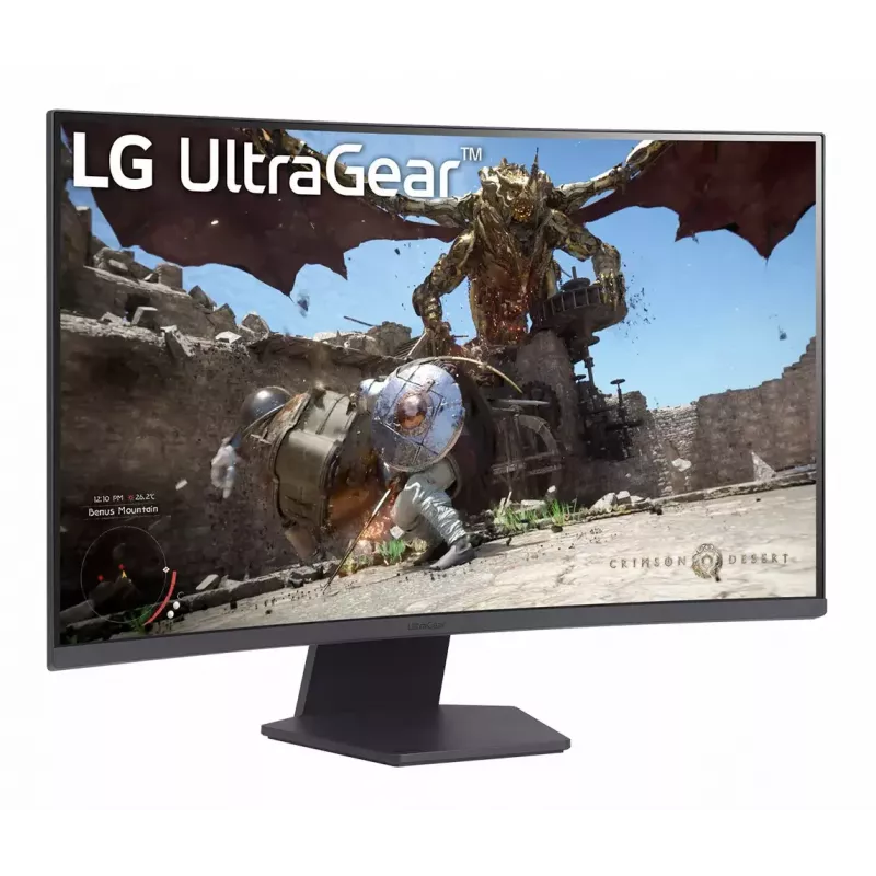 Monitor LG 32GS60QC-B 80 cm (31,5 polegadas) 2560 x 1440 pixels Quad HD LCD preto