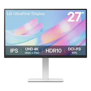 Monitor LG 27US550-W 68,6 cm (27 polegadas) 3840 x 2160 pixels 4K Ultra HD LCD branco