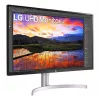 Monitor LG 32UN650K-W 32 polegadas 4K UHD IPS LED, 3840×2160, 10 bits, efeito HDR, 60Hz, 5 ms, 350 cd/m², altifalantes, VESA, altura/inclinação ajustável