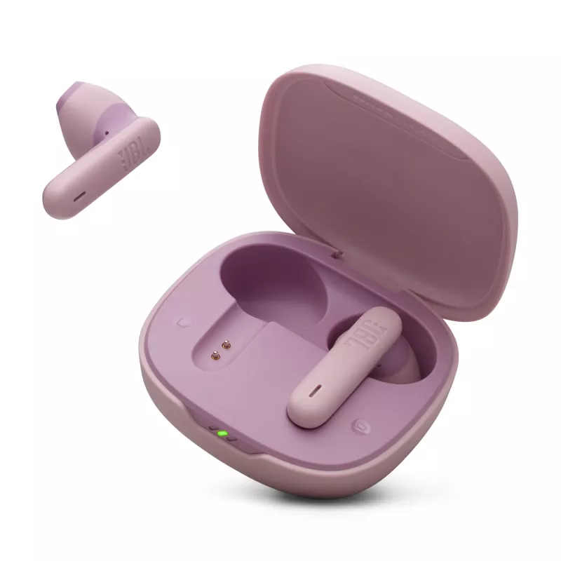 Headset JBL Wave Flex 2 sem fios in-ear chamadas/música USB Type-C rosa