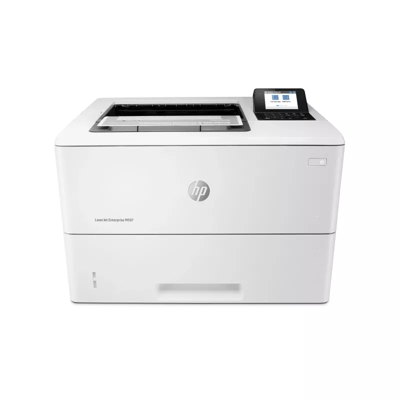 HP LaserJet Enterprise M507dn, Laser, 1200 x 1200 DPI, A4, 43 ppm, impressão frente e verso, com rede
