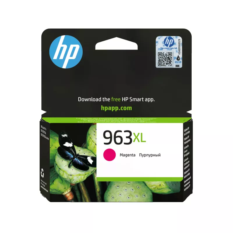 HP 963XL Tinteiro Original Magenta de Alto Rendimento