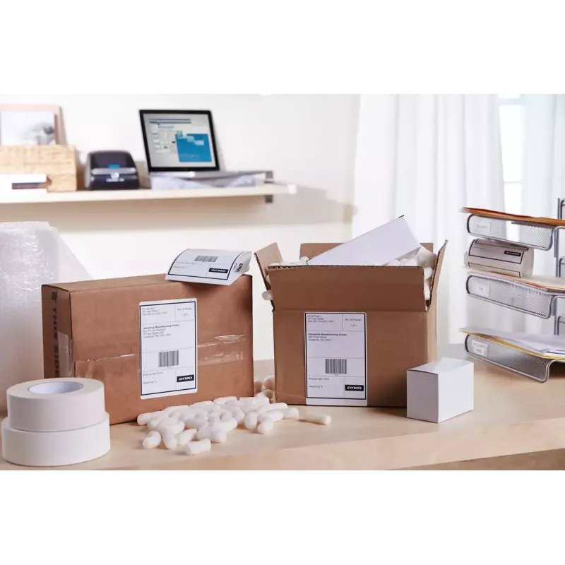 DYMO LabelWriter 5XL Impressora de etiquetas | deteção automática de etiquetas | imprime etiquetas de envio extra largas da Amazon DHL e mais | perfeita para vendedores de e-commerce | ficha EU de 2 pinos