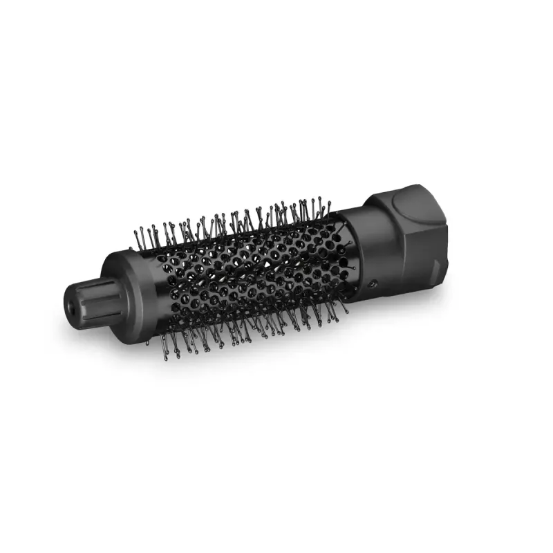 BaByliss Shape and Smooth AS82E escova de ar quente, 800 W, preta, cabo de 2 m