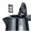 Chaleira elétrica Severin 1 L 2200 W preto