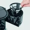 Máquina de café de filtro SEVERIN KA 4808 — 4 chávenas, 750 W, jarro de vidro, caixa em aço inoxidável, sistema anti-gota