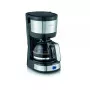 Máquina de café de filtro SEVERIN KA 4808 — 4 chávenas, 750 W, jarro de vidro, caixa em aço inoxidável, sistema anti-gota