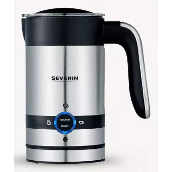 Espumador de leite automático Severin SM 3584 preto aço inoxidável