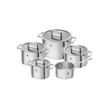 ZWILLING Vitality - aço inoxidável - aço inoxidável - aço inoxidável - aço inoxidável - vidro - cerâmica - gás - halogéneo - indução - placa selada (66460-000-0)