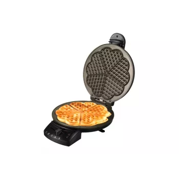 Máquina de waffles Unold 48235 1 waffle(s) 1200 W preto, aço inoxidável