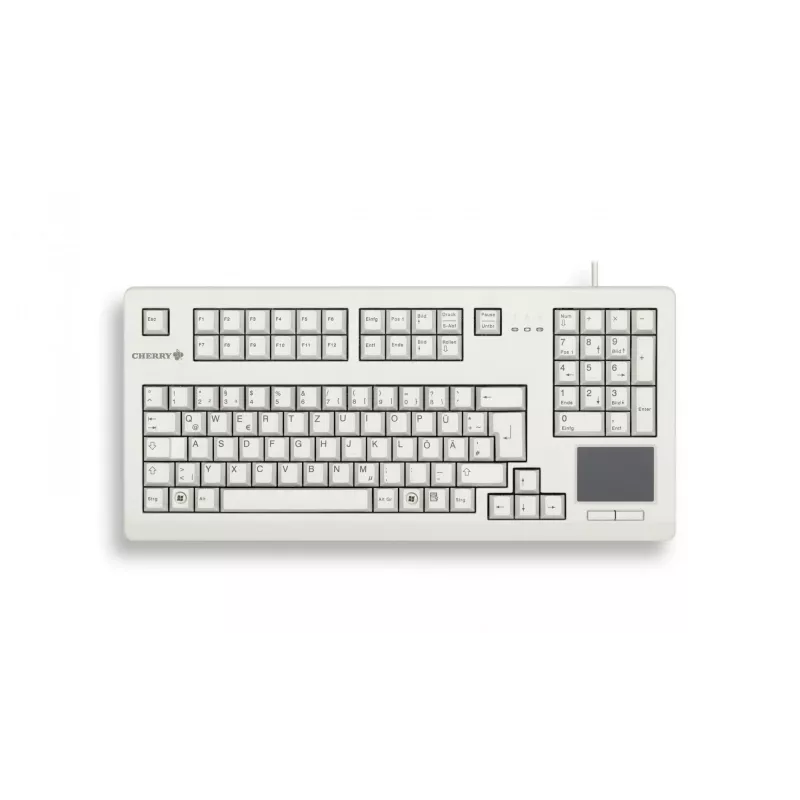 Teclado CHERRY TouchBoard G80-11900 Industrial USB QWERTY inglês cinzento